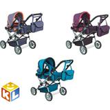 Коляска для кукол Buggy Boom Infinia, классическая 82 см 8868C