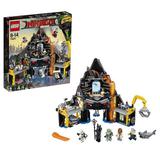 Конструктор LEGO NINJAGO Логово Гармадона в жерле вулкана