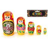 Матрешка 5 в 1 расписная