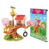 Пазл деревянный 3D Сторожевая башня 18,5*23