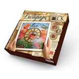 Набор для тв-ва Decoupage clock  с рамкой Часы