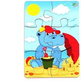 Пазл мини Бегемотик