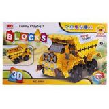 Конструктор 3D, Самосвал, деталей 619 шт.