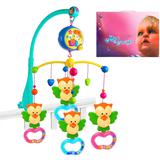 Подвеска на кроватку Мое солнышко Совушки, звук