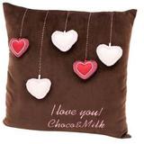 Подушка Choco Сердечки