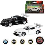 Машина мет. 1:38 BMW Z4 GT3, откр.двери, цвета в ассорт., 11см