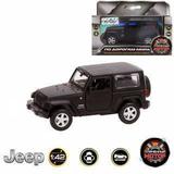 Машина мет. 1:42 Jeep Wrangler, откр.двери, 12см