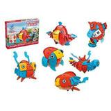 Констр-р магнитный Животные Тропического леса, 93 детали