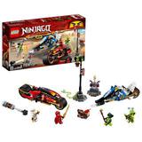 Констр-р LEGO Ninjago Мотоцикл-клинок Кая и снегоход Зейна