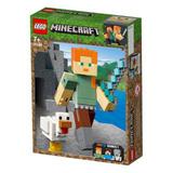 Констр-р LEGO Minecraft Большие фигурки, Алекс с цыплёнком