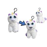 Единорог белый Feisty pets, 11 см, с карабином