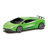 Машина металлическая RMZ City 1:64 Lamborghini Gallardo LP570-4 без механизмов, (зеленый), 7,18х3,10х1,95 см