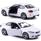 Машина металлическая RMZ City 1:32 BMW M2 COUPE with Strip инерционная, 2 цвета в ассортименте (белый), 11,80х4,90х3,73 см