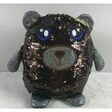 Медведь с пайетками, 20 см