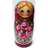 Матрешка 10 в 1 (Цветы, Эскиз 03, Розы)