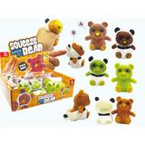 Игрушка-антистресс. Тянучка "Squeeze Bear Мишки в костюмах", 12 шт. в дисплее, ЦЕНА ЗА ШТУКУ!