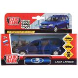 Машина металл LADA Largus 12см, инерц, открыв двери, цвет синий в кор Технопарк в кор