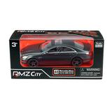 Машина металлическая RMZ City 1:32 Mercedes Benz CLS 63 AMG, инерционная, черный матовый цвет