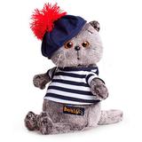 Басик в тельняшке и берете 22 см