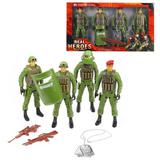 Игровой набор Армия, фигурки 4 шт., аксессуары, коробка