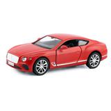 Машина металлическая RMZ City 1:32 The Bentley Continental GT 2018 (цвет красный)