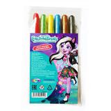 Мелки восковые выкручивающиеся Enchantimals, 6 цветов