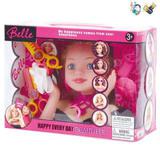 Набор "Стилист" для создания причесок, свет, звук, в компл. 12 предм., бат.вх.в компл., кор.