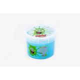 Слайм Плюх Зефирка, голубой,  контейнер, 120 гр