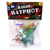 Военный набор "Патриот", с тематическими аксессуарами, 9 предметов