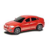 Машина металлическая RMZ City 1:64 BMW X6, Цвет Красный