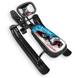 Снегокат ТС2 Гонки (черный каркас),коробка