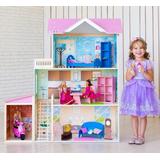 Кукольный домик Розали Гранд, для кукол до 30 см (11 предметов мебели и интерьера)
