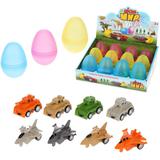 Военная техника инерц., в яйце, в ассортименте