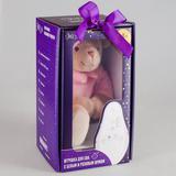 Собачка розовая Drema BabyDou с белым и розовым шумом