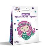 Мозаика кристальная "Русалочка" магнит 8,5 х 8,5 см