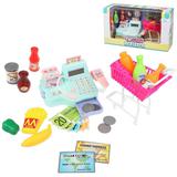 Игровой набор супермаркет, свет, звук, в компл.26 предм., кор.