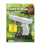 Игр. набор SuperGun, пистолет, пули 12 шт, мишени 2 шт