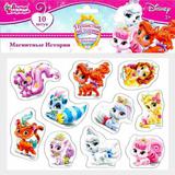 Игра магнитная развивающая. Магнитные истории. Магниты "Пушистые истории" (европодвес, 4х20шт) Дисней