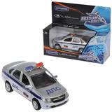 Машина металл. LADA GRANTA ДПС 1:36, инерц., откр.двери, коробка