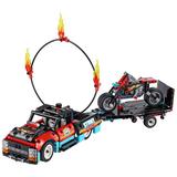 Конструктор LEGO TECHNIC Шоу трюков на грузовиках и мотоциклах