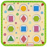 Игра Мемори, 12 ячеек,  180*180*38 мм