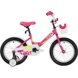 Велосипед NOVATRACK 20" TWIST, розовый, тормоз нож., корот.крылья, передняя корзина