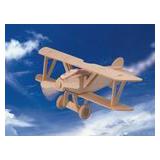 Модель деревянная сборная, Воздушный транспорт,  "Самолет Альбатрос" (2пласт.)