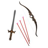 Игровой набор оружие, в комплекте: лук, стрелы 3шт., меч