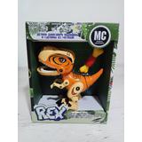 Динозавр РЕКС, метал-пластмасса, звук, подвижные детали