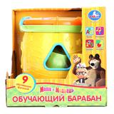 БАРАБАН ОБУЧАЮЩ"УМКА" "МАША И МЕДВЕДЬ" НА БАТ