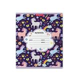 Тетрадь ученическая 24л КЛЕТКА Magic Unicorn (в плёнке по 10 штук)