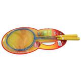 Бадминтон, 2 ракетки, 2 воланчика, на блистере