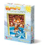 Набор для творчества. Рисунок с пайетками "Тигренок"