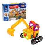 Конструктор магнитный, 46 деталей, кор.